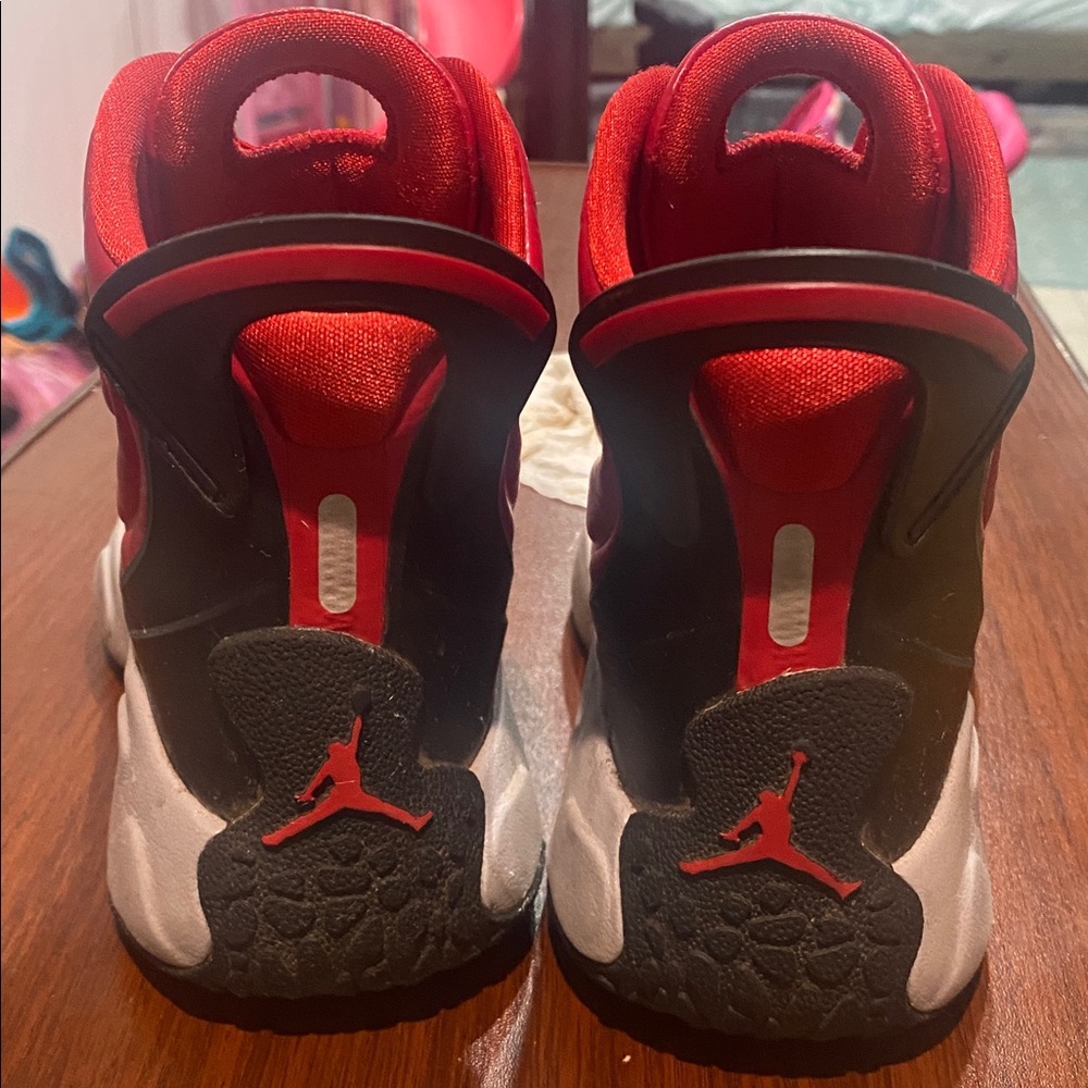 Jordan Kids Red and Black Drip Rainboots - Picture 4 of 4
